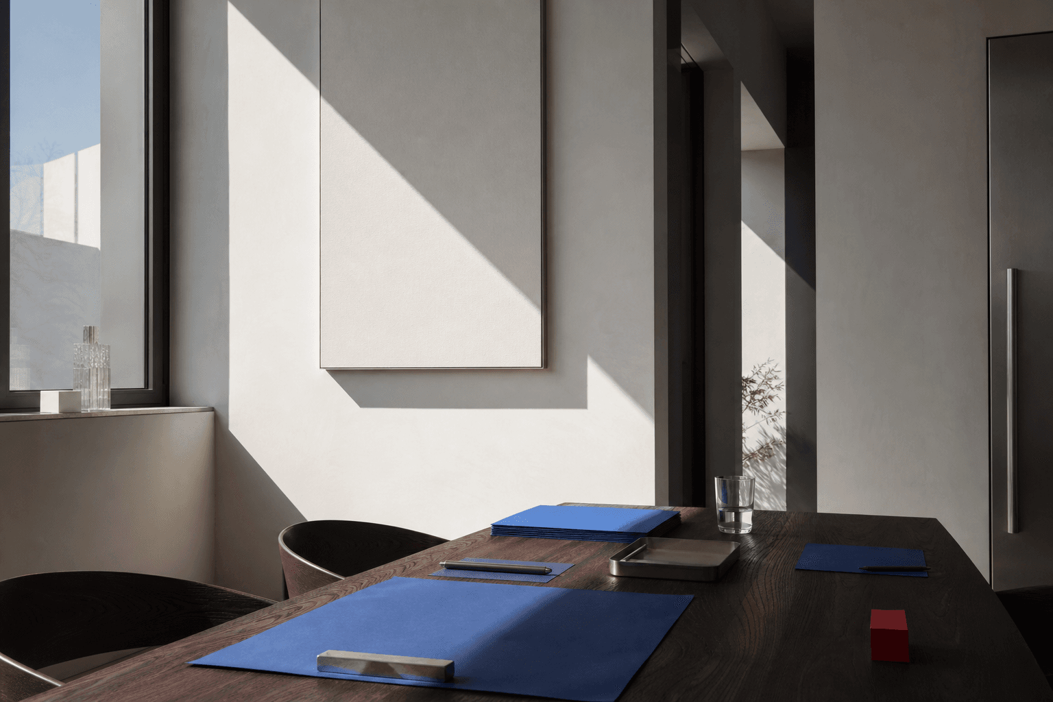 Sunlit strategy studio used as the art direction for a consultancy website concept